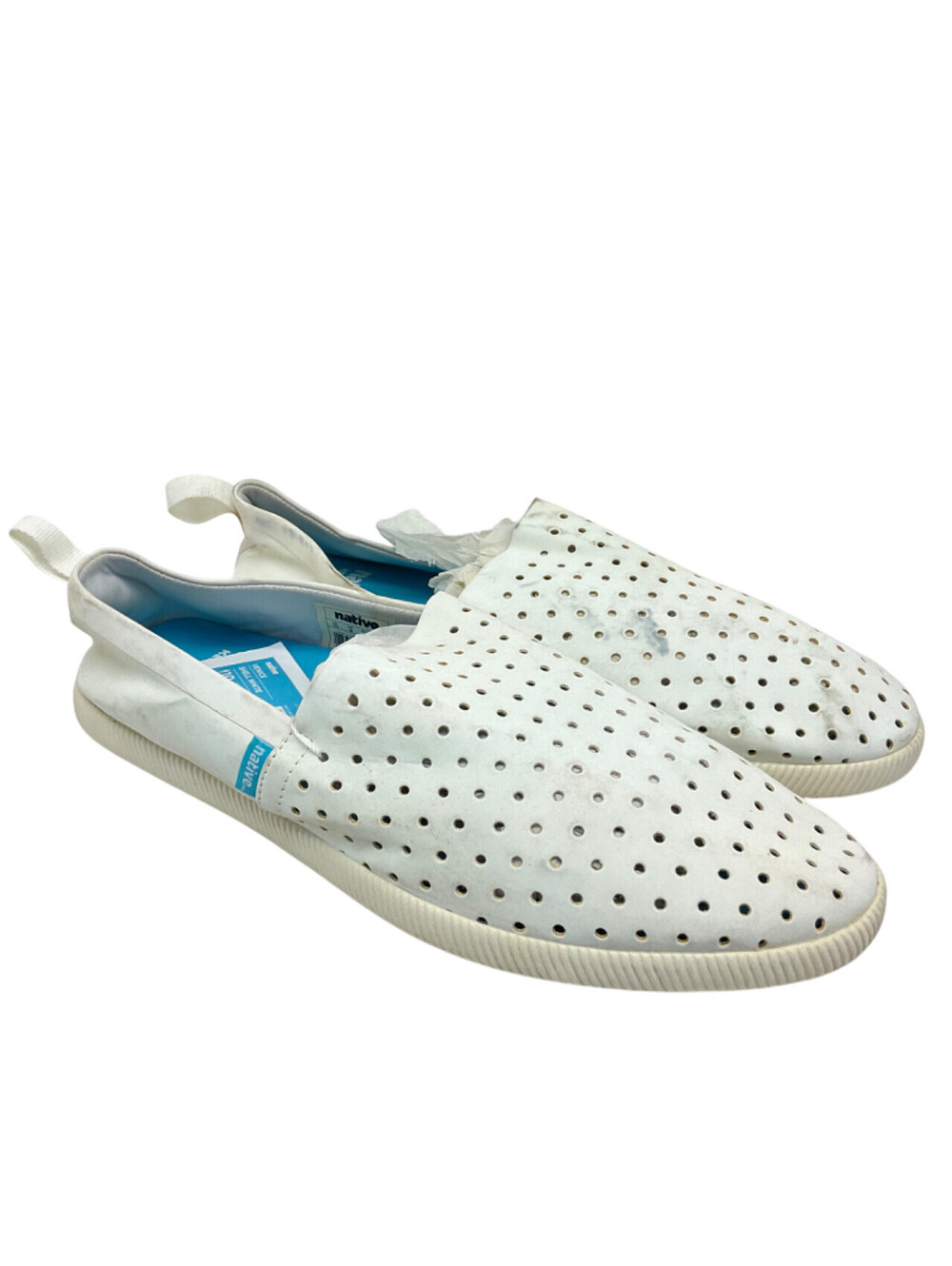 Native Men’s Slip-On Venice Casual Flats 21102300-1950 Shell/Bone Size 10M